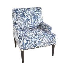 Lily Navy Ikat Accent Chair Accent Chairs Accent Chairs For Living Room Pattern Accent Chair