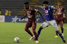 Millonarios rescató un empate agónico contra tolima y sueñan con llevarse la vuelta en el campín de bogotá. Millonarios Hizo La Heroica Igualo Con 10 Hombres 1 1 Con Tolima En Final Del Futbol Colombiano