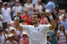 Click here for a full player profile. Wimbledon 2019 Guido Pella Gewinnt Funf Satz Krimi Gegen Milos Raonic Mytennis News