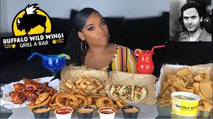 Calories in fish tacos at buffalo wild wings. Buffalo Wild Wings Mukbang Bbq Wings Onion Rings Shrimp Street Tacos More Youtube