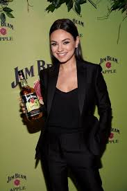 Look for mixed drinks and shots that use either an apple whiskey or. Mila Kunis At Jim Beam Apple Bourbon Launch Event Popsugar Celebrity
