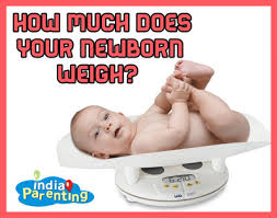 For female infants, the world health organization (who) estimates babies must weigh between 6.6 to 12.6 pounds at 1 month; Baby S Birth Weight India Parenting