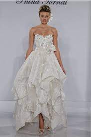 Pnina Tornai Handkerchief Hem Dress Via Project Wedding More Like The Style I Want Pnina Tornai Wedding Dress Wedding Dresses High Low Wedding Dress Trends