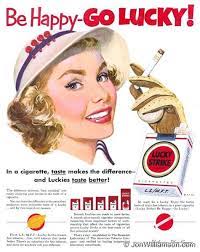 Vintage lucky strike cigarette packaging. Pin On Vintage Advertising