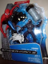 He is a fictional super villain character that appears in the marvel comics. Venom With Giant Jaw Ooze Trap Action Figure Spider Man 3