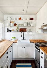 wooden benchtops? small kitchen