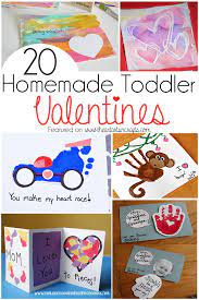 Kids will find this diy card fun and easy to make. 20 Homemade Toddler Valentines I Heart Arts N Crafts