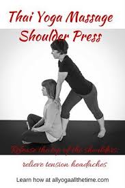 404 Thai Yoga Massage Relieve Tension Headache Shiatsu Massage Acupressure