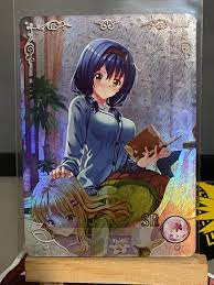 Goddess Story Anime Waifu Doujin Foil Holo SR Card - Himawari Furutani  YuruYuri: | eBay