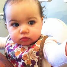 Breakfast time with Lucy Jean!