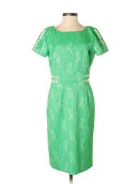 Details About Antonio Melani Women Green Casual Dress 2