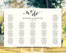 Diy Wedding Seating Chart Poster Wedding Ideas