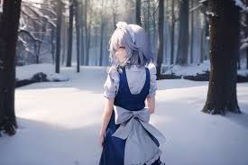 izayoi sakuya (touhou) generated by kae_(user_tkaf7874) using  abyss_orange_mix | AIBooru