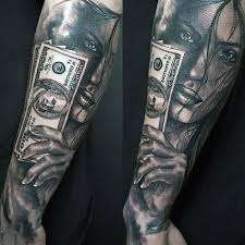 Most designs show your affluence and status in the community. Top 53 Mind Blowing Money Tattoo Ideas 2021 Inspiration Guide