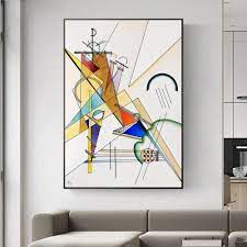 Whether you are looking to add color to bedroom walls or modern charm to your living room decor, our diverse collection of art prints will surely inspire your artistic and styling direction. Wassily Kandinsky Gewebe 1923 Famous Canvas Paintings Reproductions World Famous Artwork Canvas Art Prints For Living Room Wall Painting Calligraphy Aliexpress