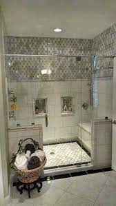Open Shower Ideas Awesome Doorless Shower Creativity Decor Around The World Bathroom Remodel Shower Shower Remodel Modern Master Bathroom