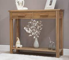 Opus Solid Oak Hall Console Table Console Table Hallway Small Hallway Table Oak Console Table