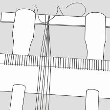 Perlenarmband selber machen selber bauen perlen häkeln glasperlen weben mit perlen vorlagen webtechniken diy basteln schmuck herstellen bastelanleitungen. Ein Perlenarmband Angefertigt Auf Einem Webrahmen Diy Anleitung