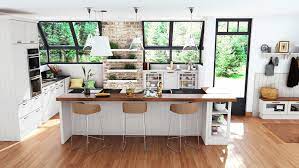 Pour une cuisine totalement équipée, pensez à choisir votre évier et robinet de cuisine mais aussi votre plan de travail et crédence et les appareils électroménager. Cuisine Campagne Chic Cuisine Plus