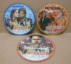 India Bollywood Tamil Movie Vaathiyar Singapore 3x VCD Video CD FCS9157 |  eBay