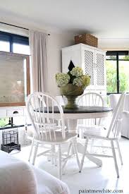 Paint Me White Dining Table Black Kitchen Table Black Dining Room White Dining Table