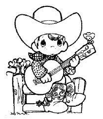 Maybe you would like to learn more about one of these? Free Cowboy Coloring Pages Coloring Home