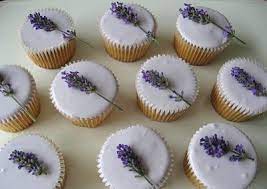 Image Result For Lavender Flower On Cupcake Lavender Cupcakes Culinary Lavender Lavender Recipes