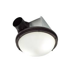It originally had just a light fixture on the ceiling. Arn80rb Decorative Oil Rubbed Bronze 80 Cfm Roomside Installation Bathroom Exhaust Fan W Light And White Globe