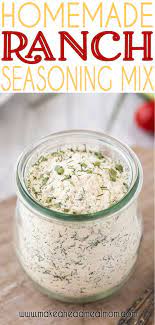 Homemade Ranch Dressing Mix Make Ahead Meal Mom Recipe Homemade Ranch Ranch Dressing Ranch Dressing Recipe