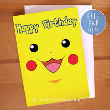 Have fun with these magical cards featuring animals, cartoon characters, sports, and a wide range of images kids simply love! Pikachu Birthday Quotes Quotesgram