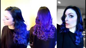 This overlaps with purple is the new black. Dyeing My Hair Black Blue And Purple Arctic Fox Review Youtube
