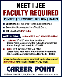 Faculty Job In India Learning Library Timesascent Com