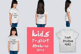 Download Kids T Shirt Mock Up Design Your T Shirt Kids Tshirts Tshirt Mockup