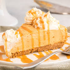 This creamy pumpkin cheesecake pie is made in a blender for maximum ease. No Bake Pumpkin Cheesecake Amanda S Cookin Cheesecakes