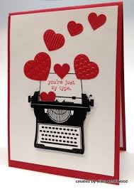 Send smiles on valentine's day! New Big Shot Fashionable Hearts Embosslits Die Valentines Cards Valentine Love Cards Creative Cards