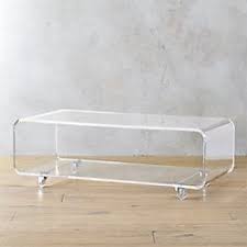 3 Piece Peekaboo Acrylic Nesting Table Set Reviews Cb2 In 2020 Acrylic Coffee Table Acrylic Furniture Coffee Table