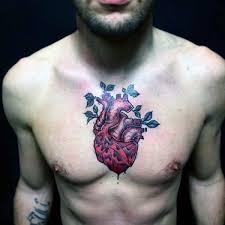 See more ideas about chest tattoo, tattoos. Top 90 Anatomical Heart Tattoo Ideas 2021 Inspiration Guide