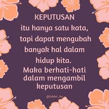 Keputusan ke·pu·tus·an kata nomina (kata benda) 1) perihal yang berkaitan dengan putusan; Pin Di Bahama
