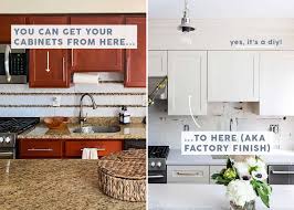 This is what we started with after the base cabinets and built in check out these wonderful ways to decorate your plain mugs. The Right Way To Paint Your Kitchen Cabinets And Save Factory Finish Guaranteed Emily Henderson