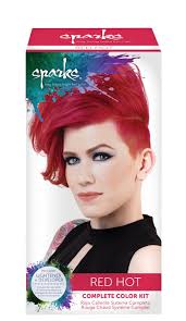 Sparks Red Hot Hair Dye Hair Coloring