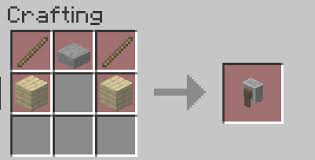 A grindstone will usually generate at a village weaponsmith shelter. Easy Grindstone Minecraft Recipe