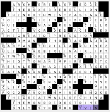 Welcome to washington post crosswords! L A Crossword Confidential S U N D A Y November 21 2010 Merl Reagle Calendar