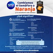 El secretario de salud, daniel alberto díaz, informó que este color en la entidad tendrá una vigencia del actualización del semáforo estatal para la reactivación: Estamos En Semaforo Naranja No En Instituto Estatal De La Cultura De Guanajuato Facebook