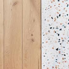 Bon Images Revetement De Sol Cuisine Concepts Detail Duplex Tour Effeil Atelieruoa Terr Sol De Cuisine Terrazzo Cuisine Blanche Et Bois
