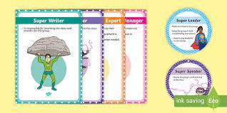 Cooperative Group Roles And Responsibilities Posters And Tags
