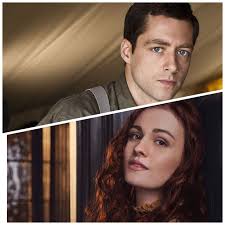 Here they are: Roger Wakefield and Brianna Randall Fraser #Outlander