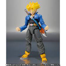 The perfect balance of range of articulation and preservation of proportion is maintained with trunkâ€ s sculpt. Dragon Ball Z Future Trunks Future Trunks Ssj S H Figuarts Premium Color Edition Bandai Myfigurecollection Net