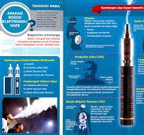 Vape / Rokok Elektronik bukan sekadar wap air