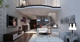 Modern Fashionable Double Living Room 1841 3d Model Max 2 Loft House Home Room Design Home Design Living Room