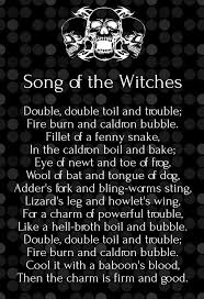 Poem read on a good witch : Short Scary Halloween Poems